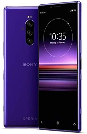 Sony Xperia 1 J9110 128GB 6 GB RAM меморија меѓународна верзија - Виолетова