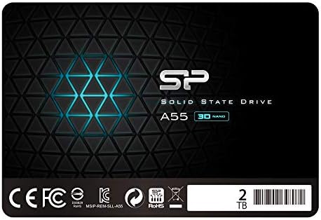 Силиконска Моќност 2TB SSD 3D NAND A55 SLC Кеш Перформанси Поттик SATA III 2.5 7mm Внатрешна Цврста Состојба Диск