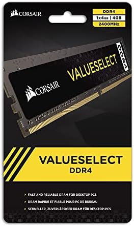 Corsair CMV8GX4M1A26666C18 Изберете 8GB DDR4 2666 C18 1.2V Десктоп - Intel Core X и AMD Ryzen Series Computer Внатрешна меморија