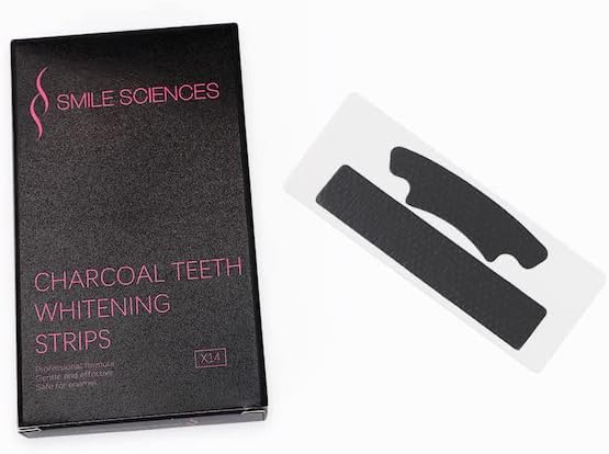Научни науки гел нанесени ленти за белење на јаглен за третман на заби дома, ја отстранува дамката, ефективна и безбедна за вашата