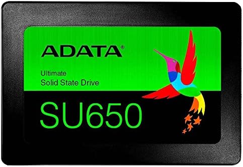 АДАТА 960GB SU650 2.5 SATA 6Gb/s SSD Диск СО Цврста Состојба 3D Nand Модел ASU650SS-960GT-R