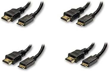 5 Пакет HDMI Машки На Мини HDMI Машки Кабел Тип C 15 Нозете, CNE551401