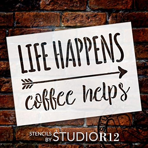Lifeивотот се случува кафето помага во матрицата од страна на Studior12 | Употреба за еднократно образец на мирал | Наслов