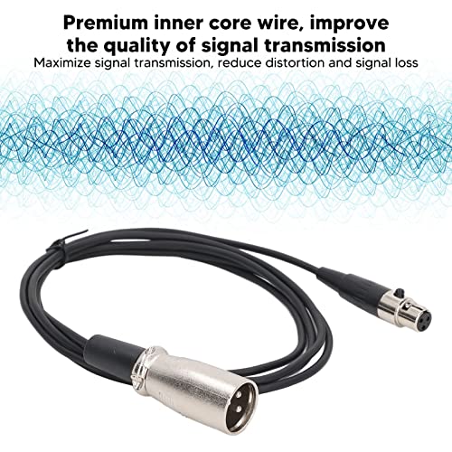 Кабел за микрофон QSTNXB, издржлив кабел за конвертор на микрофон, кој е отпорен на абење и игра XLR микрофон кабел, за микрофон