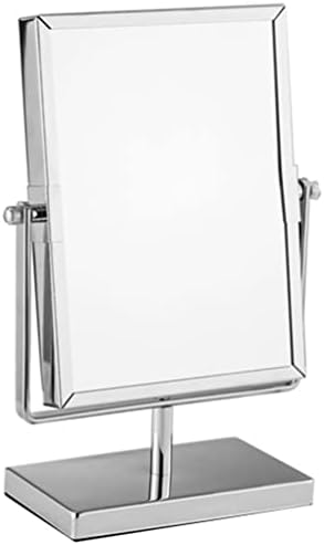 Лалафина Биро Огледало Шминка Суета Огледало Прилагодливи Двострани Десктоп Огледало 3x Зголемување Табела Огледало Стои Огледало За Спална
