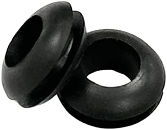 1000 п.п. двојно странична гума заптивка прстенест кабел за заштита на кабел прстени Громет заптивка 3мм ~ 10мм дијаметар -