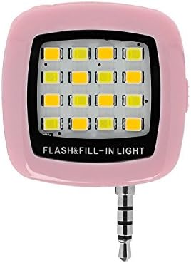 Mini LED Spotlight, HQF® Полнење на смартфонски фотоапарати за смартфон LED светло за светло и светло за светло за светло за iPhone 6/5/4,