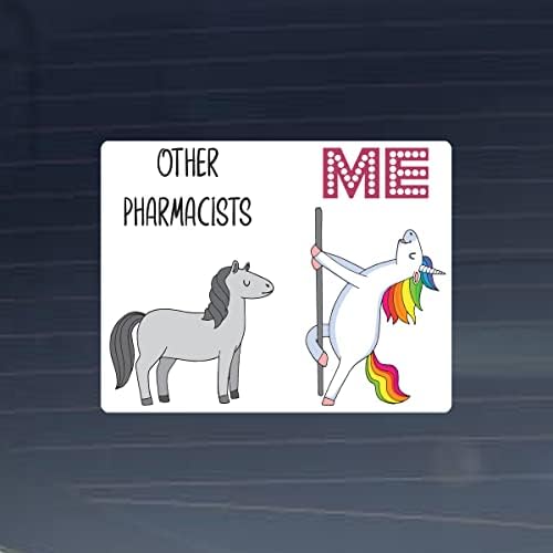 Млечни кригла дизајнираат други фармацевти Основен коњ, јас гламурозен еднорог 3 инчи целосна боја винил деклара
