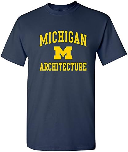 Мичиген Волверинс Арх лого оддели, маица на колеџ, боја на тимот