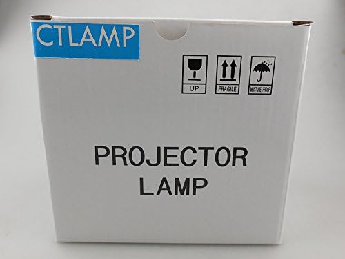Ctlamp Premium Quality 5811118004-SVV Projector Larm Bulb со куќиште компатибилно со Vivitek D757WT D756USTI D755WTIR D755WTI D755WT