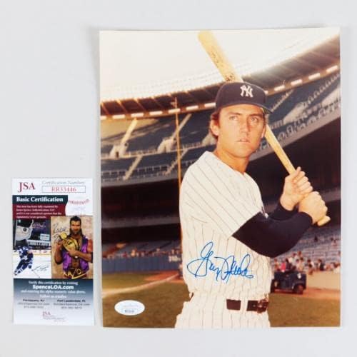 Граиг коприви потпишани фотографии 8 × 10 Јанки - COA JSA - Автограмирани фотографии од MLB