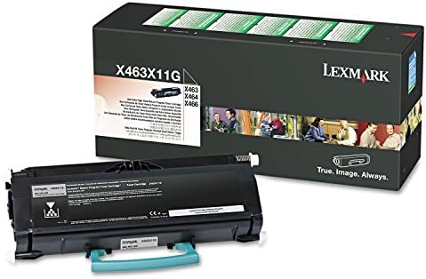 Lexmark x463x11g ласерски тонер кертриџ, работи за x463de, x464de, x466de, x466dte