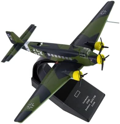Ханганг 1: 144 Junkers Junkers Ju52 Aircraft Metal Fighter Warme Model Diecast Alim Model за собирање или подарок