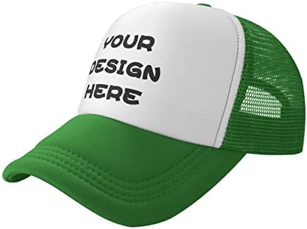 Прилагодена капа Крајство Камиер Хет Персонализирана капа за камиони за бејзбол капа, додадете ја вашата сопствена слика/текст/лого Прилагодено