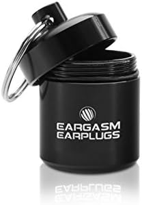 Ергазам ушите што носат куќиште одлично за ушите и апчиња - црна
