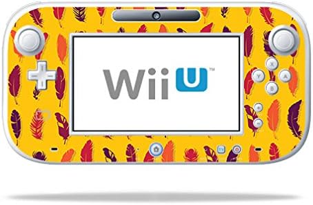 MOINYSKINS SKING компатибилна со Nintendo Wii U GamePad Контролер - Пердуви | Заштитна, издржлива и уникатна обвивка за винил декларална