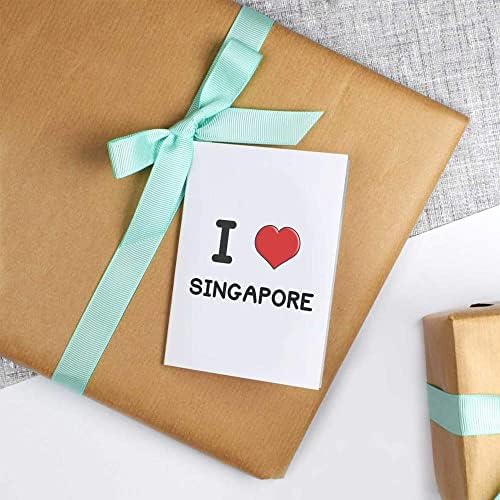 Азееда 4 х Го Сакам Сингапур Ознаки За Подароци/Етикети