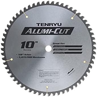 Tennyu AC-25580DN 10 x 80T x 5/8 Арбор алуми-пресечен сечило