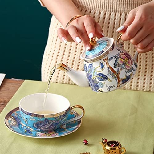 Creativeенигв креативен керамички сад за чај сет кинеското домаќинство Мајка и сад чај чај со чаша чаша чаша кафе