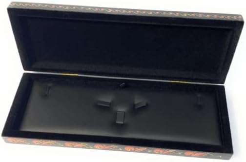 Дрвена кутија за накит Хохлома Декоративна кутија Домашен декор.Рачно изработени Во Русија.