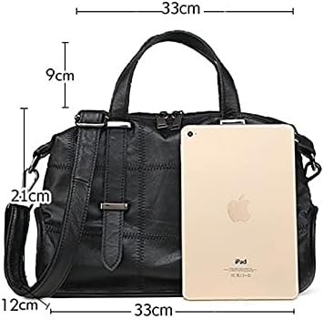 Женска торба за лаптоп 15,6 водоотпорна Лесна Кожна торба за лаптоп женска деловна канцеларија работна торба актовка голема чанта