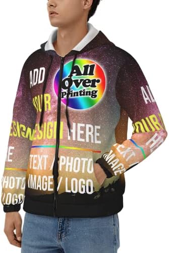 Тенсен Прилагодено Качулка Јакна Дизајн Свој Целиот Ракав Хауба Печатење Патент Дуксер Пуловер Активна Облека тренингот кошула