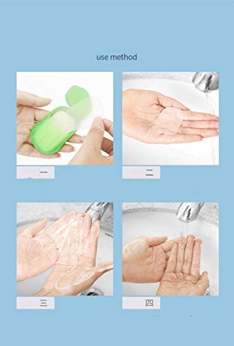 Lovshine 12 Кутии 240 Листови Пренослив Сапун За Миење Раце За Еднократна Употреба Сапун За Еднократна Употреба Преносни Мини