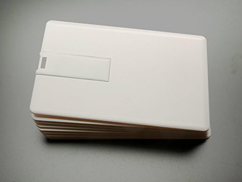 20 4gb Флеш Диск-Рефус Пакет-USB 2.0 Кредитна Картичка Дизајн Обоени Во Бело