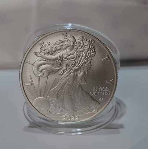 2022 Американски Орел Слобода На Морињата Сребрена Монета Матирана Мет Божица Што Оди Сребрена МОНЕТА Американски Монети Колекционерски