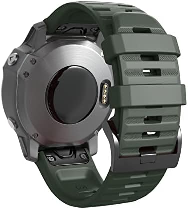MGTCAR за Garmin Fenix ​​7 / 7x / 7s Брзо издание Силиконски часовник за часовници лента за зглобот паметен часовник EasyFit