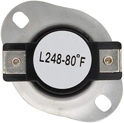 3390291 Замена на термостат за фен за фен за фен LEC6646AQ1 - Компатибилен со WP3390291 Термостат со висок лимит - бренд на компоненти на