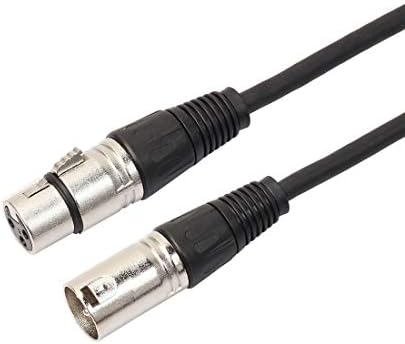 Takasei јачмен 1м 3-пински XLR машки до XLR женски микрофон кабел.