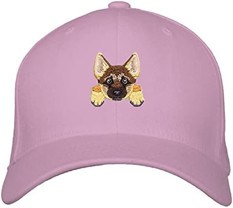 Германски овчар капа симпатично куче капа за лице за лице Comfort Comfort Fit Color Style опции
