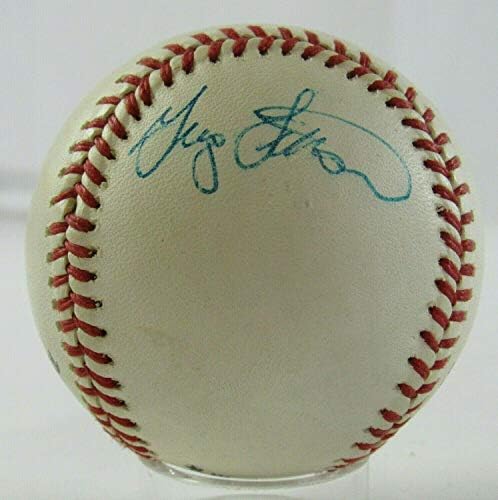 Грег Литтон потпиша автоматски автограм бејзбол Б101 - автограмирани бејзбол