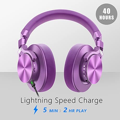 Srythm NC75 Pro Слушалки За Поништување На Бучава Bluetooth V5. 0 безжични 40 часа Играње Преку Слушалки За Уши Пакет Со Удобно&засилувач;Мека