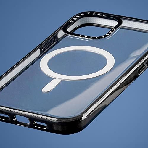 Casetify iPhone 13 Pro Max Случај Удар Отпорен - Шумски Цветови од Платна На КТ-Јасно Црно