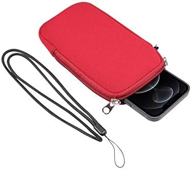 Телефонска футрола, носење на Neoprene телефонски ракав, 6,9 инчи Универзална мобилна торбичка за мобилна торбичка со патент