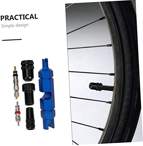 Алатки за отстранување на гуми за велосипеди за велосипедски вентили за комери за поправка на гуми 1 Поставете вентили за гуми