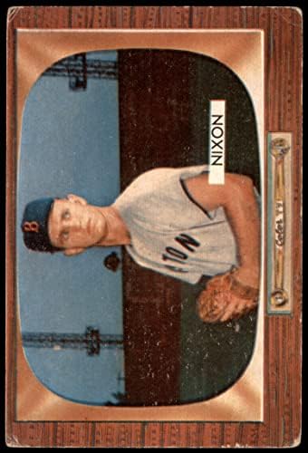 1955 Bowman 177 Willard Nixon Boston Red Sox Dean's Cards 2 - Good Red Sox