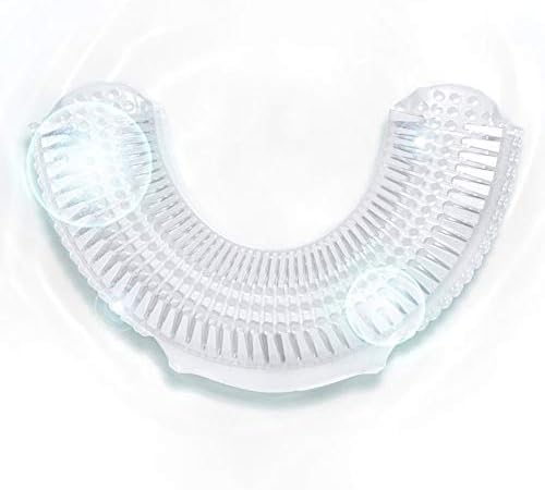 WFS Симпатична четка за заби Детска електрична четка за заби за заби, за полнење на четка за заби во облик на облик во облик на момчиња од 2-12