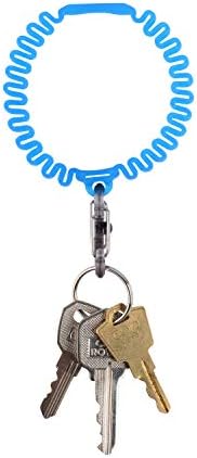 Nite Ize KWB-03-R6 клуч-опсег-ИТ, ланец на клуч за истегнување на рачката со клип S-битер, сина