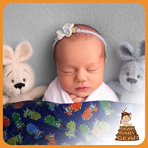 Драги бебешки опрема Делукс бебе ќебе, унисекс меко, двојно слој минки, месечна пресвртница за бебиња и новородени подароци, бебешки ќебиња