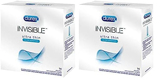 Durex Невидливи ултра тенки и ултра чувствителни премиум кондоми, 3 брои
