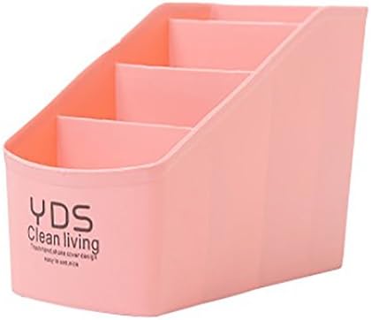Кутија за складирање на пластични организатори Qsbai за фиоки за вратоврски COSRES COSMETIC HOME Decor - розова