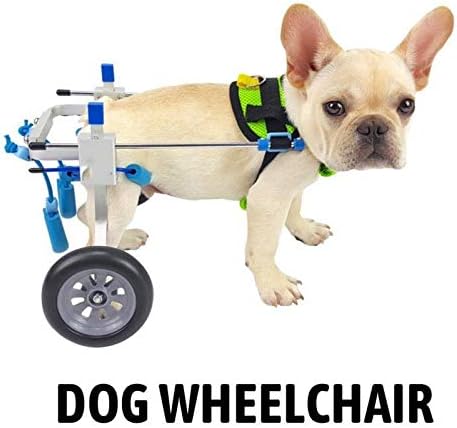 ИНВАЛИДСКА Количка ЗА Кучиња ZZXY, количка За Прилагодување На Две Тркала, 7 Големини за Рехабилитација на задните Нозе, За Рехабилитација
