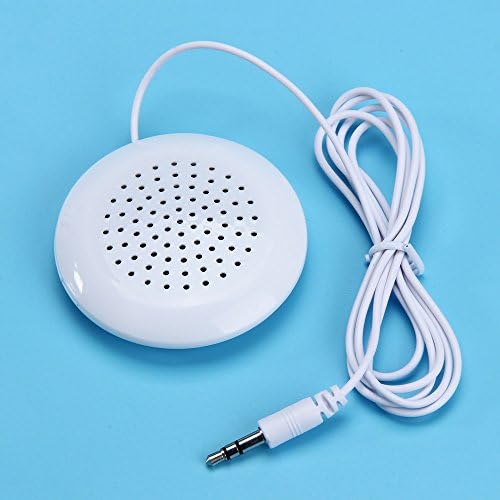 Tyary -Promable 3,5 mm звучник за перница за MP3 MP4 CD ipod телефон бел хифи звук употреба за спиење