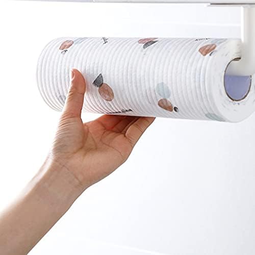 Gretd кујна самолепливи додатоци под кабинетот хартија ролна решетка за држач за пешкири за складирање на ткиво за складирање за бања
