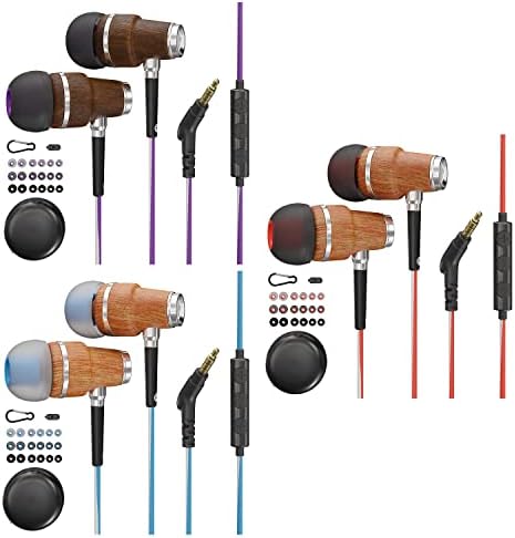 Симфонизирано Заштедете 15% на 3,5 мм Жични Слушалки Со Микрофон-Пупки За Уши Што Изолираат Бучава Со Микрофон И Контрола На Јачината