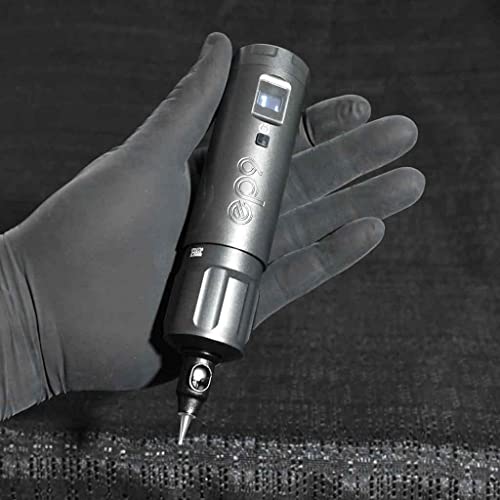 Еп9 Безжично Пенкало Тетоважа Машина Лагер И Шејдер со Прилагодување На Напонот Со Навалување Црно 3,5 мм