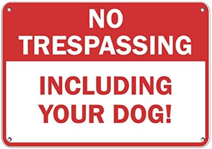 Без престапување, вклучително и вашето куче за домашни миленици, винил налепница Деклара 8 “